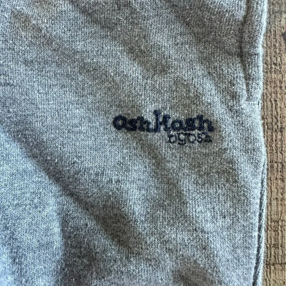 OshKosh B'gosh baby boys sweat pants joggers in gray -3M